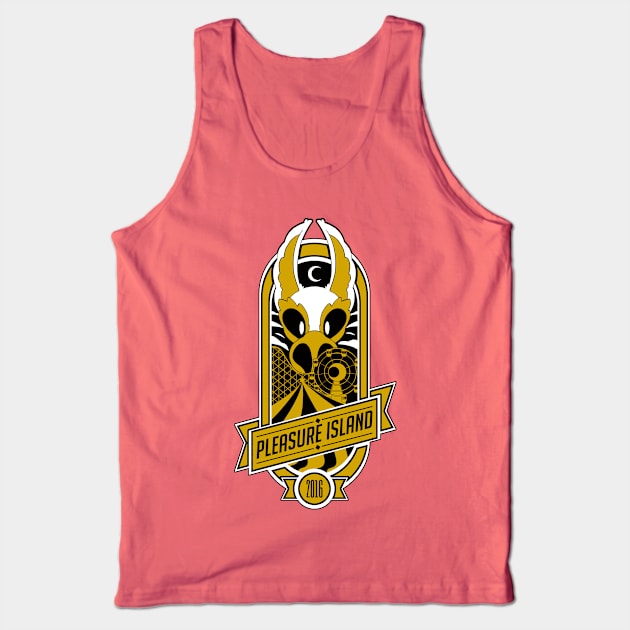 Pleasure Island 2016 (gold) Tank Top by silverpup